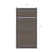 Bestar Prestige + 16W Add-On Pedestal, Bark Grey & Slate 99620-000047 - alternate 4